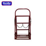 WELDRO GAS CYLINDER TROLLEY - WELRDO 6" TROLLEY