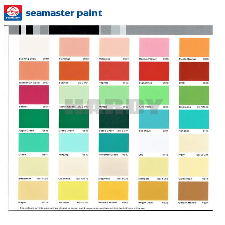 SEAMASTER PAINT SUPER GLO - HARDY GASES & MACHINERY SDN BHD